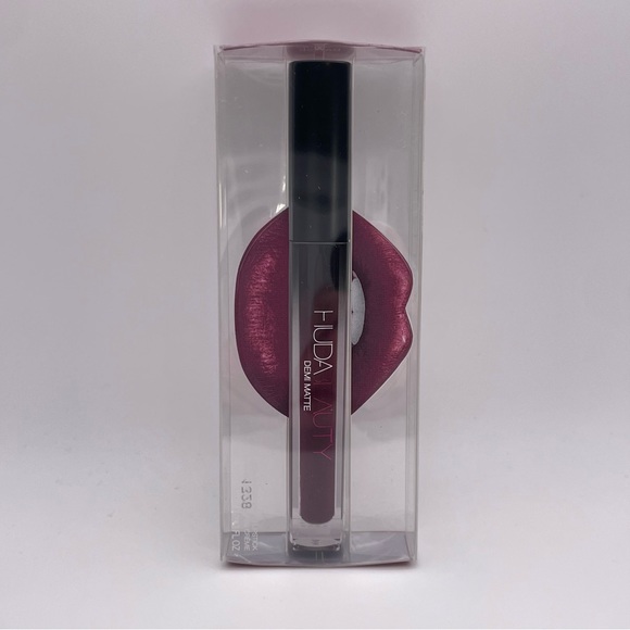 🌟DISCONTINUED🌟 HUDA BEAUTY Demi-Matte Liquid Lipstick in “Bawse” (Brand New!) - Picture 9 of 10